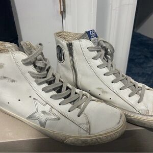 Golden Goose Francy Cream High-Tops